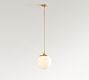 Big Daddy&rsquo;s Antiques Milk Glass Globe Pendant (12")