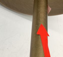 Open Box: Reagan Triple Globe Sconce (22") - Tumbled Brass