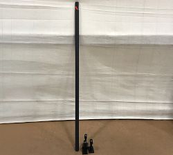 Open Box: Standard Curtain Rod &amp; Wall Bracket (60"-108", 1.25" Diam) - Antique Bronze