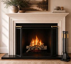 Calabar Fireplace Tri-Panel Screen