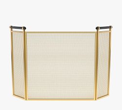 Calabar Fireplace Tri-Panel Screen