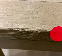Open Box: Benchwright Square Wood End Table with Drawer - Seadrift