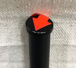 Open Box: Standard Drapery Wand - Matte Black