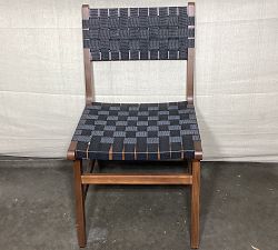 Open Box: Abbott FSC® Acacia Woven Outdoor Dining Side Chair - Brown