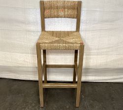 Open Box: Malibu Woven Bar Stool (30") - Honey