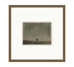 Open Box: Tiny Landscapes By Chelsea Fly, Print 3 (18"W x 18"H) - Rustic Tan