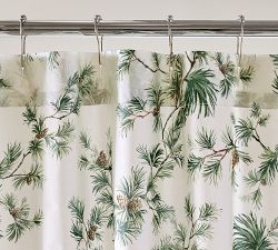 Pine Tree Shower Curtain