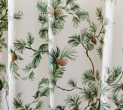 Pine Tree Shower Curtain