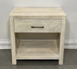 Open Box: Aptos Nightstand (24") - Sandwash, Brass