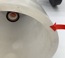 Open Box: Hayes Alabaster Single Sconce (11") - Bronze