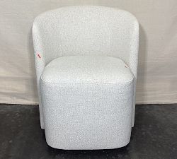 Open Box: Preston Upholstered Dining Chair - Performance Boucle Oatmeal