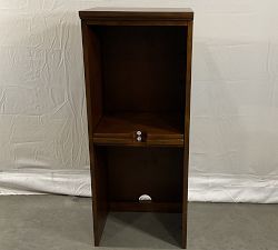 Open Box: Printer's Modular Bookcase Hutch (16") - Tuscan Chestnut
