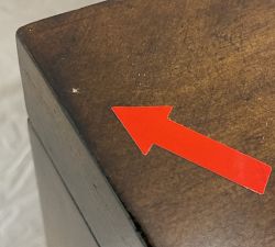 Open Box: Printer's Modular Bookcase Hutch (16") - Tuscan Chestnut