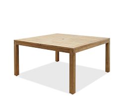 Saldano Teak Square Outdoor Dining Table (59")
