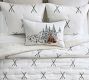 Alpine Ski Sherpa Comforter Sham