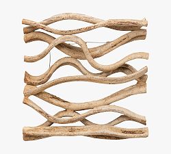 Open Box: Driftwood Handcrafted Wall Panel (13" Sq)