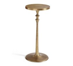 Round Metal Drink Table (10")