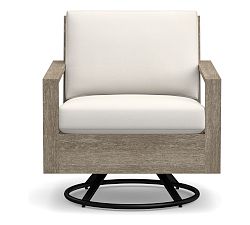 Open Box: Indio Swivel Lounge Chair Cushion Only - Sunbrella® Rain, Natural
