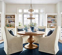 Elizabeth Glass Tapered Pendant (18")