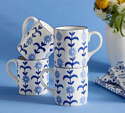 Mark D. Sikes Clementine Mugs - Set of 4