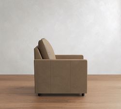 Westwood Slim Arm Leather Recliner
