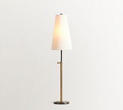 Harrison Metal Adjustable Table Lamp (17")
