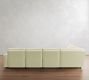 Dream Power Reclining L-Shaped Chaise Sectional (154"-166")
