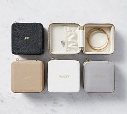 Quinn Petite Jewelry Travel Case - Foil Debossed