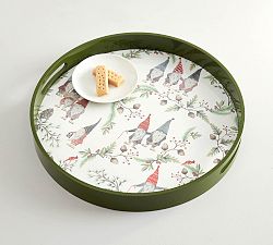 Forest Gnome Handcrafted Serving Tray