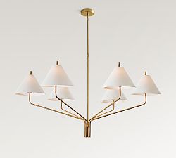 Monroe Metal Round Chandelier (58")