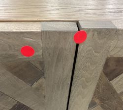 Open Box: Parquet Reclaimed Wood Buffet (59.5") - Reclaimed Elm Natural
