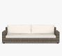Torrey Wicker Square Arm Grand Outdoor Sofa (110")