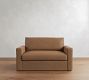 Westwood Square Arm Leather Sofa (65"-125")