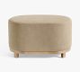 Jake Leather Wood Base Bench (32"-56")