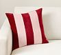 Monique Lhuillier Harper Velvet Pieced Stripe Pillow Cover