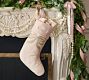 LoveShackFancy Beaded Bow Stocking
