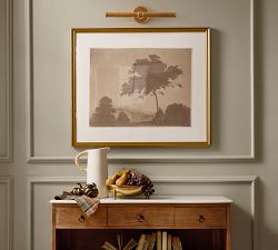 Redford Caramel Leather Picture Light (18")