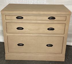 Open Box: Aubrey Modular Home Office File Cabinet (36"W x 31"H) - Seadrift