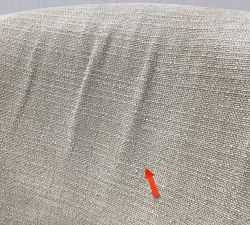 Open Box: Hyde Swivel Chair - Performance Casual Chenille Parchment