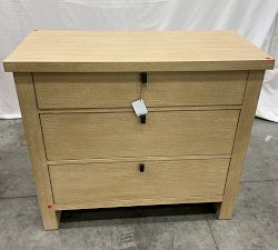 Open Box: Modern Farmhouse 3-Drawer Dresser (38") - Fog