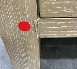 Open Box: Modern Farmhouse 3-Drawer Dresser (38") - Fog