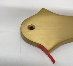 Open Box: Oversized Wall Hook (13") - Brass