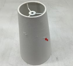 Open Box: Palmer Metal Table Lamp (29") - White Linen Shade, Vintage Brass Base