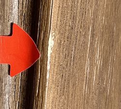Open Box: Scarlett Floor Length Pinboard - Brogan Brown