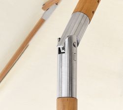 Round Teak Umbrella (6'-9')