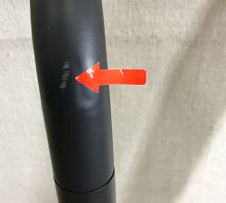 Open Box: Somorset Hidden Connection Room Darkening Curtain Rod (60"-108", 1.25"Diam) - Satin Iron