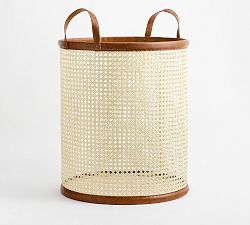 Open Box: Brooks Tote Basket, Large (16.5" Diam)