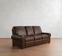 Turner Roll Arm Leather Power Sofa (88")