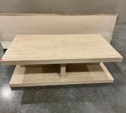 Open Box: Newport Rectangular Coffee Table (54") - Mist