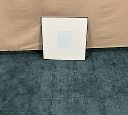 Open Box: Stowe Modern Metal Frames (25"Sq, 8"x10" Opening) - Black